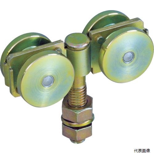 ダイケン 2-4WH-BN DAIKEN 2号ドアハンガー用ベアリング複車 フレキシブルタイプ