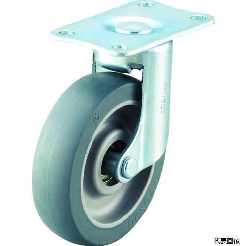 【特長】 ●車輪部にラジアルベアリングを採用していますので始動抵抗が低減し、音が静かです。 ●ゴム車より床に跡が付きにくい材質です。 ●ナイロン車より走行音が静かです。 【用途】 ●小型樹脂台車こまわり君用。 【仕様】 ●許容荷重(daN)...