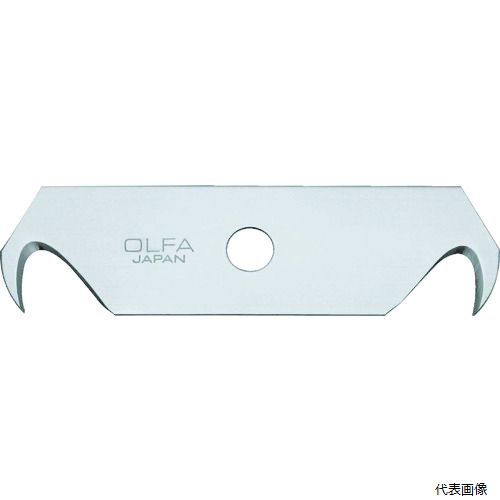 【スタンプラリー】オルファ XB108F OLFA セーフティカッターナイフ用替刃 フックS刃 2枚入 ポリシース