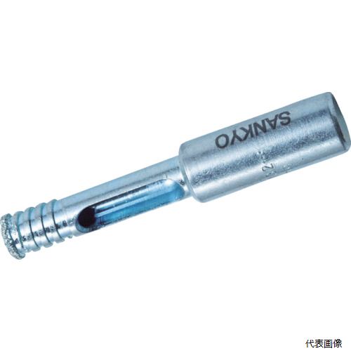【特長】 ●湿式専用です。（必ず注水装置をご使用ください。） ●硬質タイル、磁器タイル、石材タイルの穴あけに最適です。 ●欠けが少なく仕上がりがきれいです。 ●硬質タイルもお手持ちのコードレスインパクトドライバー、コードレスドリルで穴あけ可能です。 ●強化ボディーを採用し、ボディーが破損しにくく、精度の高い穿孔が可能です。 【用途】 ●被削材：磁器タイル、セラミックタイル、硬質タイル、御影石、大理石など。 【仕様】 ●刃径(mm)：12 ●有効長(mm)：30 ●全長(mm)：65 ●適合機種：コードレスインパクトドライバ、インパクトドライバ、電気ドリル ●シャンク径(mm)：6.35 ●適合機種：コードレスインパクトドライバ、インパクトドライバ、電気ドリル ●湿式 【材質／仕上】 ●本体：ミディアムカーバイトスチール 【注意】 ●必ず注水装置をご使用ください。 【入数】 ●1本 関連品はこちら 在庫のない商品は検索に表示されない場合がございます　
