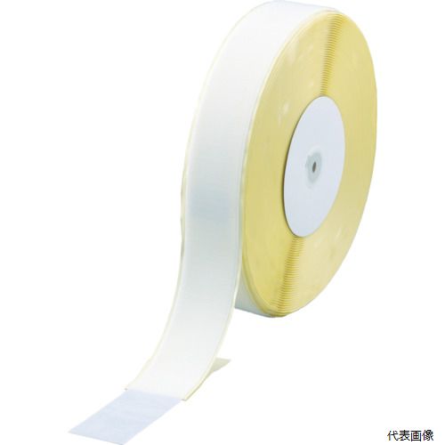 トラスコ TMAN-5025-W TRUSCO マジックテープ[[R下]] 糊付A側 幅50mmX長さ25m 白