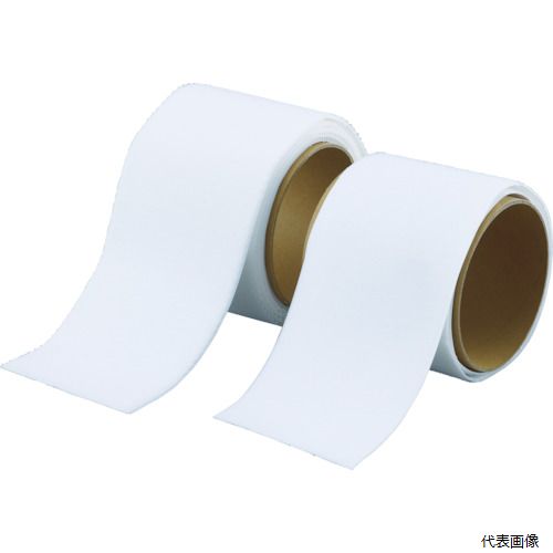 トラスコ TMSD-100-W TRUSCO マジックテープ[[R下]]強粘着 幅100mm長さ1m白(1巻＝1セット)