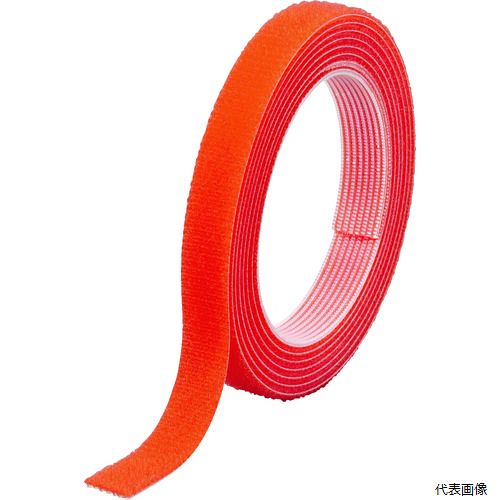 トラスコ MKT-1015-OR TRUSCO マジックバンド[[R下]]結束テープ両面幅10mm長さ1.5mオレンジ