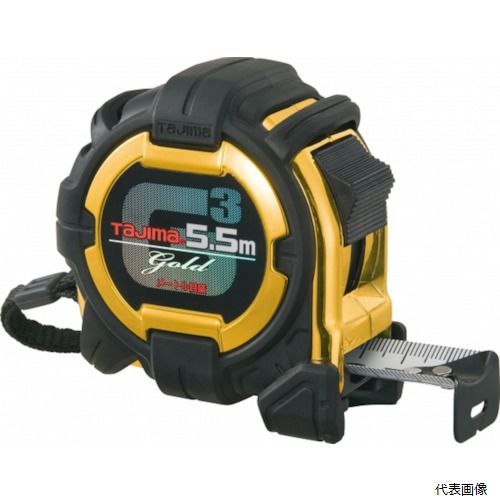TJMデザイン G3GL25-55BL タジマ G3ゴールドロックー25 5.5m メートル目盛