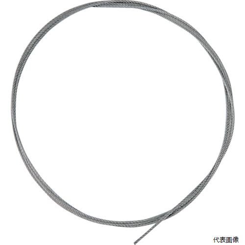 樂天商城 - トラスコ SCW100X5M TRUSCO ステンレスワイヤカットロープ 1.0Φ×5000mm 両端加工なし