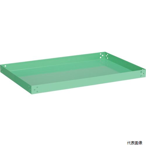トラスコ RBW-64T YG TRUSCO ツールワゴン ラビットワゴン用棚板 600X400 ヤンググリーン