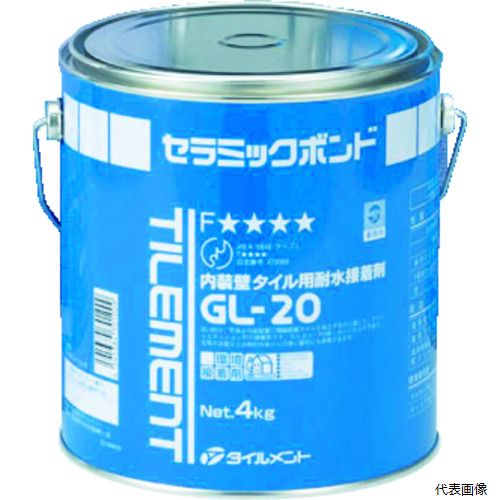 【特長】 ●水性タイプの接着剤ですので、引火の心配がありません。 ●JISF☆☆☆☆規格品です。 ●JISA5548タイプ［［R2］］規格品です。 ●日本接着剤工業会JAIA4VOC基準適合です。 【用途】 ●内装の壁に陶磁器質タイルを接着施工するのに最適。 【仕様】 ●色：白色 ●容量(kg)：4 ●使用温度範囲(℃)：5〜35℃ ●使用温度範囲：5℃〜35℃ ●標準使用量：0.5〜0.7［［M2］］/kg 【材質／仕上】 ●主成分：合成樹脂系エマルション 【セット内容／付属品】 ●専用コテ1枚 【注意】 ●指定用途の組み合せ以外には使用しないで下さい。 ●浴槽内、水槽内、大衆浴場など常時水掛かりとなる場所、及び鉄板、塗装面、タイル面など非吸水下地には使用できません。 【入数】 ●1缶 他のサイズはこちら 在庫のない商品は検索に表示されない場合がございます