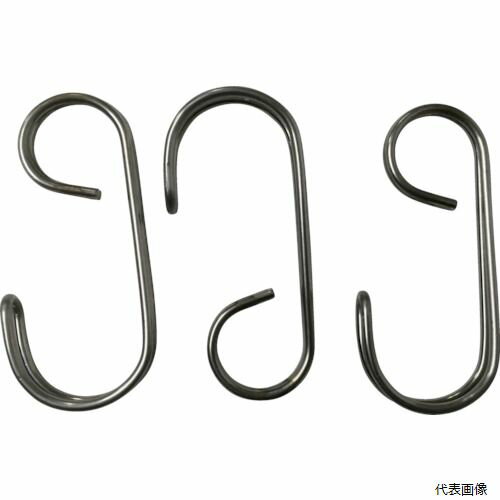 【特長】 ●チューブゴムの先端に加工が出来ます。 【用途】 ●チューブゴムの先端金具。 【仕様】 ●適合バンド幅(mm)：20 ●セット内容：広口フック×3 【材質／仕上】 ●スチール 【入数】 ●1S/3個 他のサイズはこちら 在庫のない商品は検索に表示されない場合がございます　