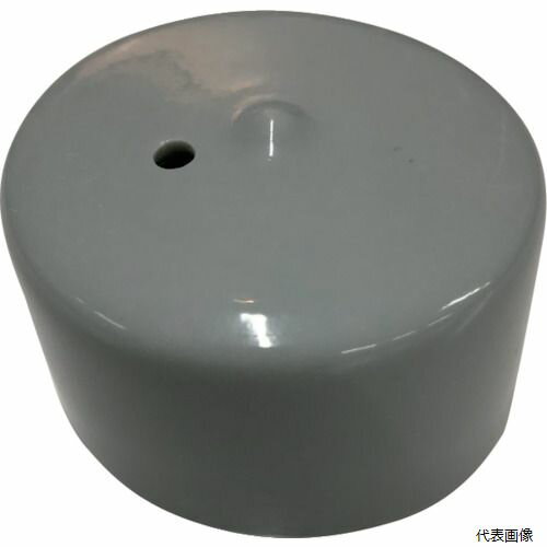 カメダデンキ VTP-48GY カメダ 単管キャップ 10個入り グレー(4.0)
