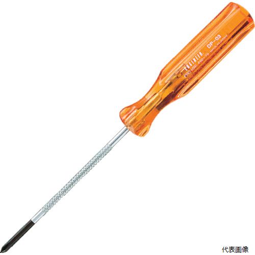 【特長】 ●早回しができるローレット入りです。 ●力の入れやすいラージグリップです。 【用途】 ●各種ネジの締付、取外しに。 【仕様】 ●刃先：［［＋］］No.2 ●軸長(mm)：100 ●全長(mm)：213 ●グリップ径(mm)：27 ●ブラックポイント加工 【材質／仕上】 ●軸：クロムバナジウム鋼 ●グリップ：樹脂 【入数】 ●1本 他のサイズはこちら 在庫のない商品は検索に表示されない場合がございます　