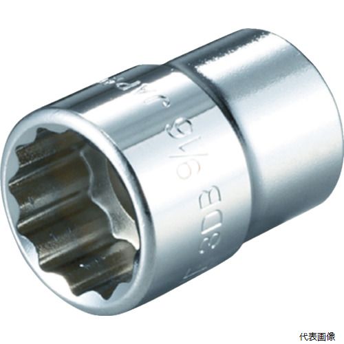 TONE 3DB-30 ソケット(インチ) (12角) 吋目 15／16inch 全長34mm
