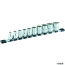 TONE HD410 TONE ソケットセット(12角・ホルダー付) 10pcs 差込角12.7mm
