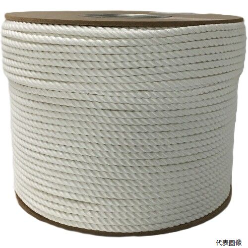 ユタカメイク PRV-10 ビニロンロープドラム巻 6φ×200m