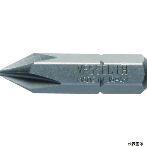 樂天商城 - ベッセル B33-1-25.4H VESSEL ドライバービット B33＋1X25.4H