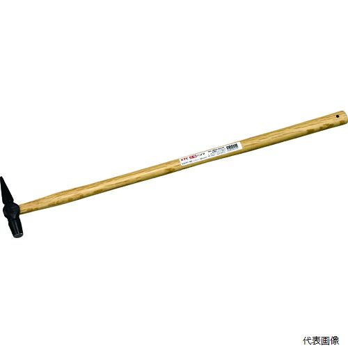 【特長】 ●部品組み付けの点検作業に最適です。 【用途】 ●点検用ハンマに。 【仕様】 ●呼称(ポンド)：1/2 ●頭径(mm)：20 ●頭長(mm)：113 ●全長(mm)：600 ●呼称：1/2ポンド ●頭部長さ(mm)：113 【材質／仕上】 ●頭部：鉄 ●柄：樫 【入数】 ●1本 他のサイズはこちら 在庫のない商品は検索に表示されない場合がございます