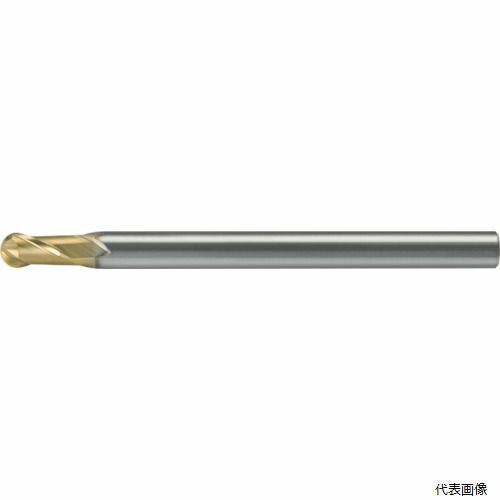 ユニオンツール HSB2025-0250 超硬エンドミル R1.25×刃長2.5Xφd4