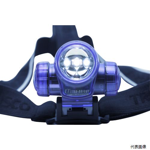 【スタンプラリー】トラスコHL-380NTRUSCOLEDヘッドランプ(LED3球)