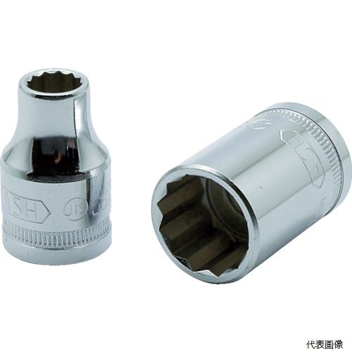 旭金属工業 VS4130 ASH 12角ソケット12.7□×13mm