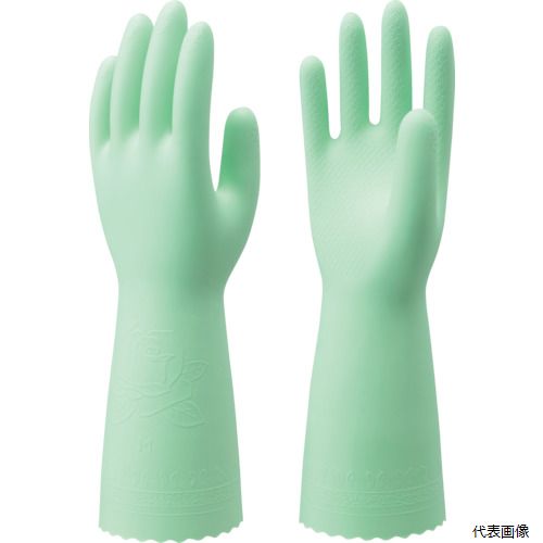 【スタンプラリー】ショーワグローブNO132-LGSHOWA塩化ビニール手袋No132ビニトップ厚手グリーンLサイズ
