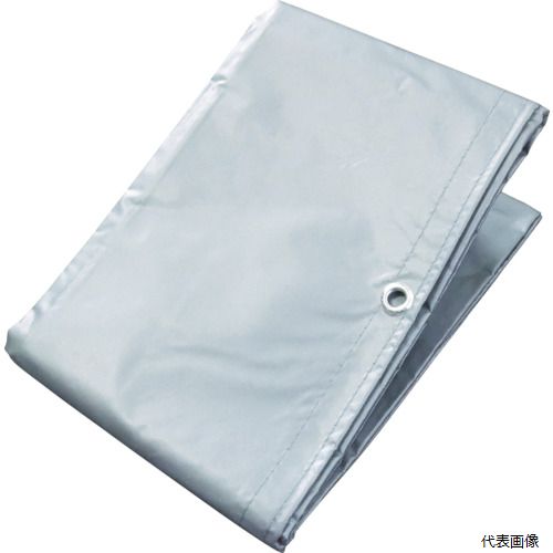 萩原工業 TPS-01 萩原 ターピー ターポリントラックシート 1号 軽トラック シルバー／オレンジ 1.8m×2.1m