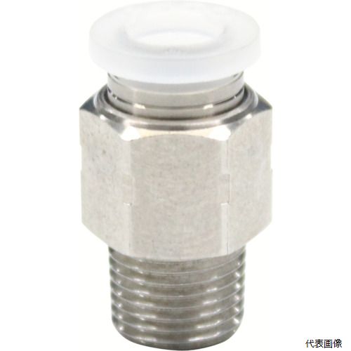 ���ܥԥ��� PPC10-02SUS PISCO ���塼�֥ե��åƥ��� ���ȥ졼�� PP������ ���塼��10 ��³����R1��4 SUS