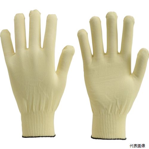 トラスコ DPM900-LL-K TRUSCO 耐切創アラミド手袋 15ゲージ 薄手タイプ LLサイズ(10枚入)(4.0)
