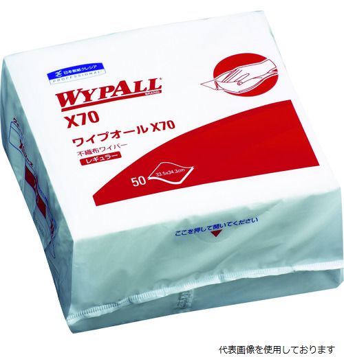 【特長】 ●丈夫でコシのある質感です。 ●水や溶剤を浸しても同様に使えるうえ、強度・吸収力に優れ、糸くず・ケバの心配もありません。 ●サイズや素材を選ぶ手間もなく無駄なく使え、保管性にも優れています。 【用途】 ●一般製造業をはじめ、食品工場・フードサービスなどあらゆる現場作業。 【仕様】 ●シートサイズ(mm)：335×343（4つ折り） ●ケース入数：50枚×18パック ●色：ホワイト ●長辺(mm)：343 ●短辺(mm)：335 ●食品衛生法に準じた試験実施済 ●RoHS指令適合 ●接着剤不使用 ●水やアルコールに濡らしても破れにくい素材 【材質／仕上】 ●パルプ、ポリプロピレン（PP）不織布 【入数】 ●1CS/900枚 他のサイズはこちら 在庫のない商品は検索に表示されない場合がございます　