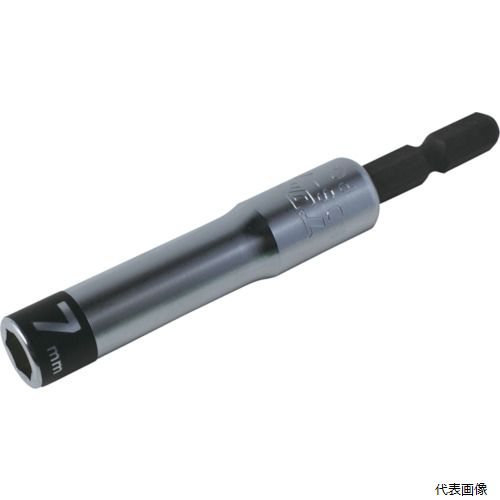 【特長】 ●取り回しやすい長さで作業効率がアップします。 ●20％軽量化(同社比)で、疲れにくく電池が長持ちします。 ●ソケット内奥行45mmです。 ●本体と六角シャンク部は、耐摩耗、耐衝撃性に優れた材料に、完全な熱処理を施したので耐久性に優れています。 【用途】 ●建築・土木工事や足場の組み立て、解体作業に。 ●フックボルト、コーチねじなどに。 【仕様】 ●対辺寸法(mm)：7 ●軸寸法(mm)：6.35 ●全長(mm)：88 ●対辺形状：6角サーフェイス ●タイプ：コンパクト ●外径(mm)：11 ●差込角(mm)：6.35 ●適合ねじ：M4 ●18Vインパクト対応 【材質／仕上】 ●クロムモリブデン鋼 【注意】 ●電動ドリルはラクラッチ付き、又はインパクト付きをご使用下さい。 ●ボルト・ナットに対して斜め掛け、浅掛けや過大な力を掛けないで下さい。破損する恐れがあります。 ●工具の使用目的以外には使用しないで下さい。 【入数】 ●1個 他のサイズはこちら 在庫のない商品は検索に表示されない場合がございます　