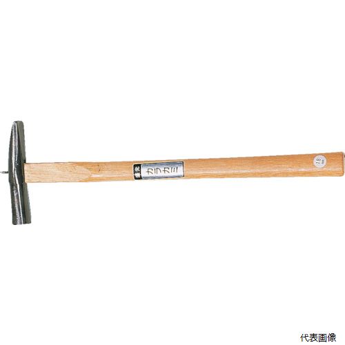 【特長】 ●叩き出し、つぶし作業などのあらゆる板金加工に最適です。 【用途】 ●板金ハンマー 【仕様】 ●頭径(mm)：24 ●頭長(mm)：125 ●全長(mm)：330 ●頭部長さ(mm)：125 ●持ち手：木柄タイプ 【材質／仕上】 ●頭部：炭素鋼(S45C) ●柄：樫 【入数】 ●1本 他のサイズはこちら 在庫のない商品は検索に表示されない場合がございます　