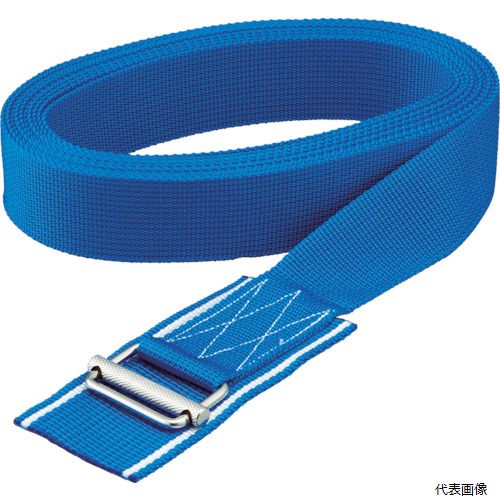 トラスコ KR505B TRUSCO 簡易結束ベルト「くくり帯」 50mmX5m 青