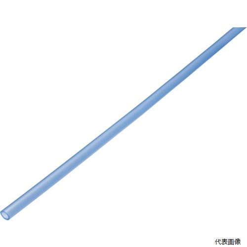 ・チューブ表面をシボ状にすることによって低摩擦化を実現、すべり性が向上しています。・チューブ表面のベタツキがなく、高密度（省スペース）配管での作業性に優れています。・基本特性（柔軟性・機械的強度・低溶出性・低ブリード性）は耐水軟質ポリウレタンチューブUFと同等です。ドの可動に伴う、摩耗・異音を低減します。・チューブ表面に250gの重りをのせたガラス板をすべらせる際に発生する力を測定、低摩擦ポリウレタンチューブUFLはUFチューブの1／10を実現しました。・摺動部など可動部用の配管用 ●ケーブルガイド内の配管用 ●省スペース高密度での配管用 【仕様】 ●色：青 ●外径(mm)：6 ●内径(mm)：4 ●最小曲げ半径(mm)：14 ●全長(m)：20 ●最高使用圧力(MPa)：0.6 ●使用流体：空気、水 ●長さ(m)：20 ●使用流体：空気、水 ●使用温度範囲：空気：-20〜+60℃、水：0〜+50℃ ●最高使用圧力：0.6MPa（23℃時） ●適用継手：ワンタッチ継手Mシリーズ（使用流体：空気）、ワンタッチ継手Wシリーズ（使用流体：空気）、黄銅継手（使用流体：空気、水）、ハンディタッチ継手（使用流体：空気、水）、ステンレス継手US2（使用流体：空気、水） 【材質／仕上】 ●軟質ポリウレタン 【注意】 ●水道水を通水の際は残留塩素による影響があります。 【入数】 ●1巻 他のサイズはこちら 在庫のない商品は検索に表示されない場合がございます　