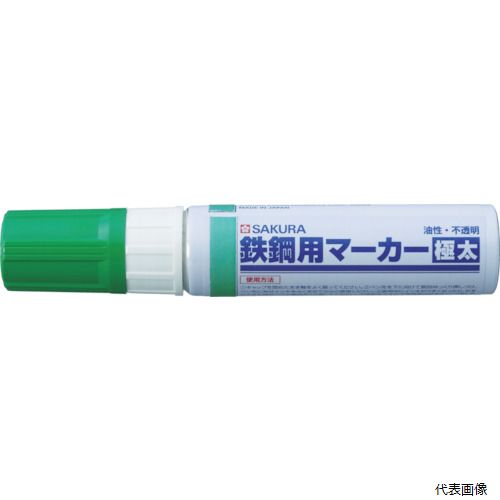 サクラクレパス PKK-J-29G サクラ 鉄鋼用マーカー極太 緑