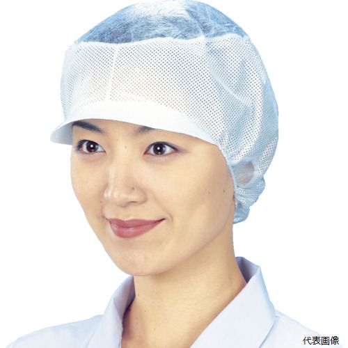 東京メディカル CA-104 でんでん帽 ツバ付通気型 (50枚入)