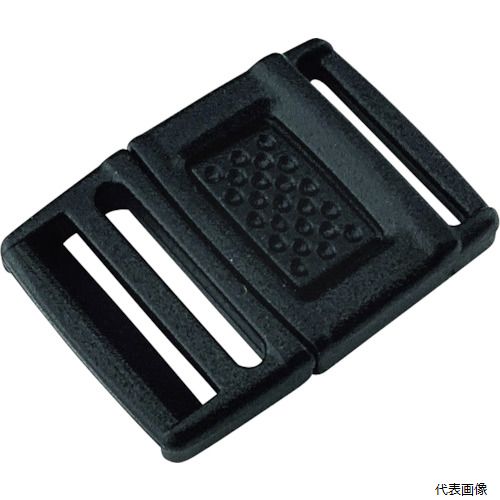 ユタカメイク JNA-415 平ベルト金具 フロントリリースバックル 15mm幅用 (1個入り)