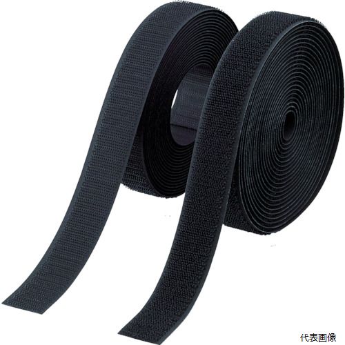 TRUSCO TMSH-505-BK マジックテープ 縫製タイプ 50mmX5m 黒(1巻＝1セット)