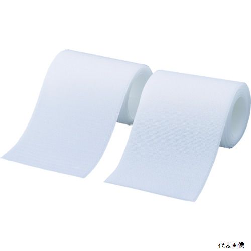 トラスコ TMSH-251-W TRUSCO マジックテープ 縫製タイプ 25mmX1m 白(1巻＝1セット)