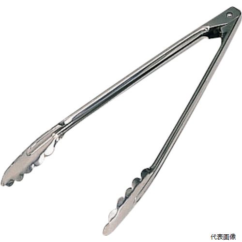 【特長】 ●つかむ、炒める、和えるなどが出来ます。 【仕様】 ●色：シルバー ●全長(mm)：240 ●幅(mm)：40 ●板厚(mm)：0.6 ●板厚：0.6mm 【材質／仕上】 ●18-8ステンレス 【入数】 ●1本 他のサイズはこちら 在庫のない商品は検索に表示されない場合がございます