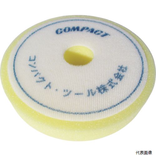 【特長】 ●磨き用バフです。 ●5インチのマジックパッドに簡単に脱着できます。 【用途】 ●磨き用仕上げバフ。（濃色向き） 【仕様】 ●タイプ：中目 ●外径(mm)：150 ●厚さ(mm)：30 ●色：黄 ●寸法(mm)：30×150×30 ●適合機種：G-150N 【注意】 ●123mm径のマジックパッドで使用してください。 【入数】 ●1枚 他のサイズはこちら 在庫のない商品は検索に表示されない場合がございます　