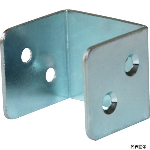 【特長】 ●2×4木材の連結金具として使用します。 【用途】 ●木材の接合・組立 【仕様】 ●板厚(mm)：2 ●穴径(mm)：5 ●色：無地 ●W(mm)：35 ●L1(mm)：37 ●L2(mm)：42 【材質／仕上】 ●スチール ●ユニクロメッキ 【注意】 ●提供不可：chemSHERPA 【入数】 ●1個 他のサイズはこちら 在庫のない商品は検索に表示されない場合がございます　