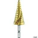 トップ工業 ESD-422SG TOP 電動ドリル用六角シャンクスパイラルステップドリル ゴールドタイプ