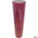 【スタンプラリー】司化成工業 CSF20R ツカサ ストレッチフィルム カラー(赤) 20μ×500mm×300M