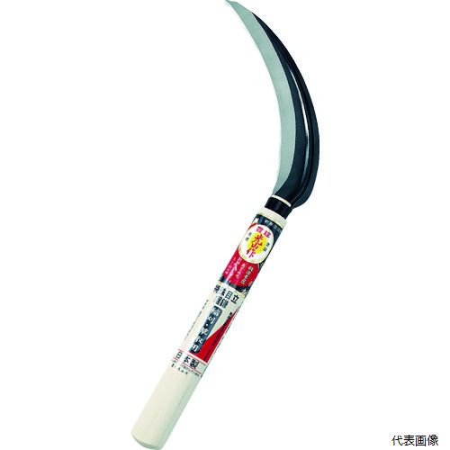 【特長】 ●刃先が薄くシャープな刃付けでよく切れます。 【用途】 ●草取り、草刈り、稲刈り、野菜の収穫など。 【仕様】 ●刃長(mm)：170 ●刃幅(mm)：30 ●全長(mm)：335 【材質／仕上】 ●刃：高炭素刃物鋼 ●柄：ポプラ 【注意】 ●草を刈るための道具です。ほかの用途に使用されますと、破損・ケガの原因になり大変危険です。 【入数】 ●1丁 他のサイズはこちら 在庫のない商品は検索に表示されない場合がございます　