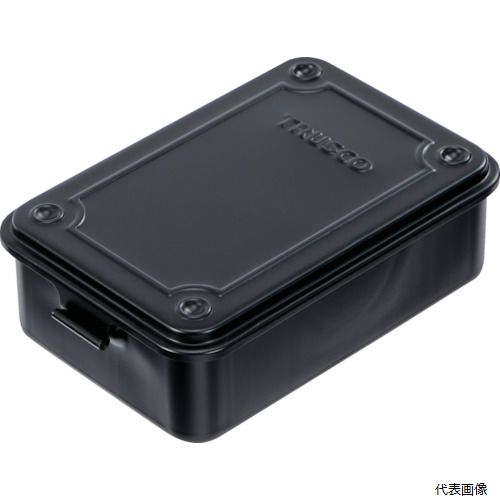 トラスコ T-150MBK TRUSCO トランク型工具箱 154X105X52 つや消しブラック