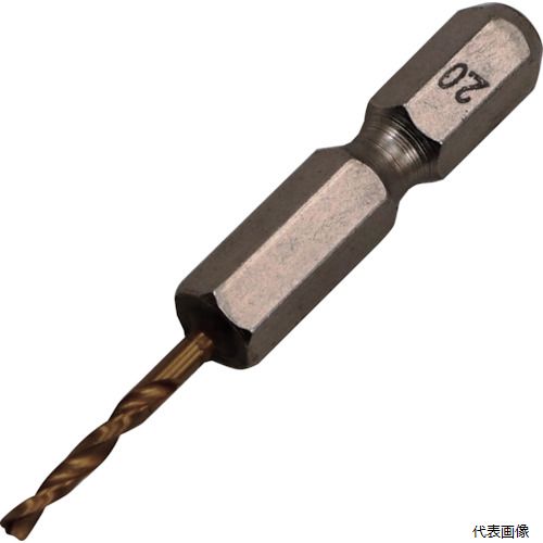 【特長】 ●特殊な刃先で切削能率をUPし、スムースな穴あけ作業が可能です。 ●ショートサイズでブレにくく、正確で綺麗な穴あけができます。 【用途】 ●被削材：鉄、アルミ、ステンレス、銅、木材。 ●六角軸シャンクで電動ドリルにワンタッチで取り付け可能です。 ●鉄・アルミ・ステンレス・銅・木材・樹脂等の穴あけに（下穴あけ）最適です。 【仕様】 ●刃径(mm)：2 ●溝長(mm)：16 ●全長(mm)：51 ●シャンク径(mm)：6.35 ●表面処理：チタンコーティング ●表面処理：チタンコーティング 【材質／仕上】 ●高速度鋼（HSS) 【注意】 ●穴あけ加工中に切りクズなどが先端部に付着して切れ味が悪くなることがあり、その場合は電動工具からドリルを外し、ドリル先端部やドリル溝をワイヤーブラシなどで取り除いてください。特に軟削材にはご注意ください。 ●インパクトドライバーで使用する時は必ずインパクトがかからないようにしてください。 【入数】 ●1PK/2本 他のサイズはこちら 在庫のない商品は検索に表示されない場合がございます