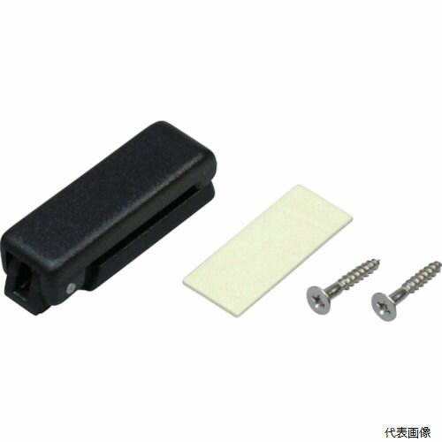 光 KSAF-21 収納フック 小 ABS 黒 (1個＝1PK)