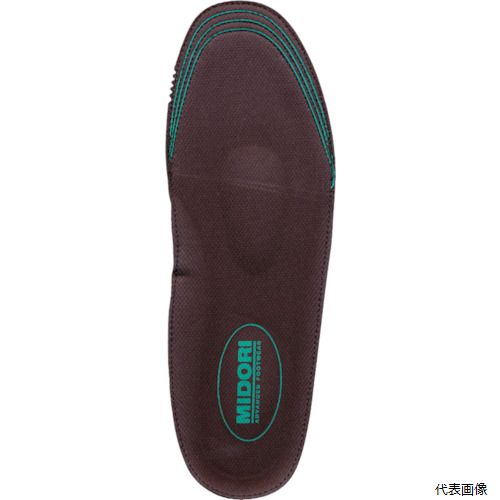 【特長】 ●鋭利な物から足裏を守るステンレス製の踏み抜き防止板が内装されています。 【用途】 ●鋭利な物を踏んだ際の踏抜き事故の防止。 【仕様】 ●色：ブラック ●適合靴サイズ(cm)：25.0〜26.5 ●踏み抜き防止板有無：あり 【材質／仕上】 ●芯材：ステンレス板 ●合成材、不織布 【入数】 ●1足/2枚 他のサイズはこちら 在庫のない商品は検索に表示されない場合がございます　