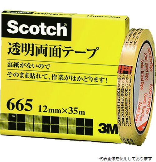 3M 665-3-12 ʃe[v Ci[Ȃ 12mmX35m ca76mm