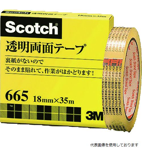 3M 665-3-18 ʃe[v Ci[Ȃ 18mmX35m ca76mm