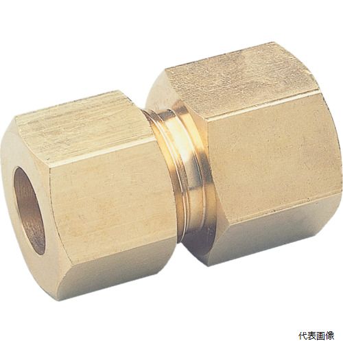 【用途】 ●銅管用継手。 【仕様】 ●適合銅管外径(mm)：6 ●ねじ：Rc1/4 ●六角対辺(mm)ナット：17 ●六角対辺(mm)本体：17 ●寸法L（mm）：32 ●使用流体：水・空気・油 ●流体温度：-50〜150℃ ●使用圧力：3.45MPa ●銅管とネジの接続に。 【材質／仕上】 ●黄銅(C3604) 【注意】 ●冷媒ガスには対応していません。 【入数】 ●1個 他のサイズはこちら 在庫のない商品は検索に表示されない場合がございます　