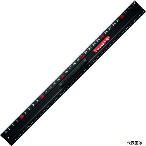 シンワ測定 65033 シンワ アルミカッター定規 カット師EX 取手付 1m